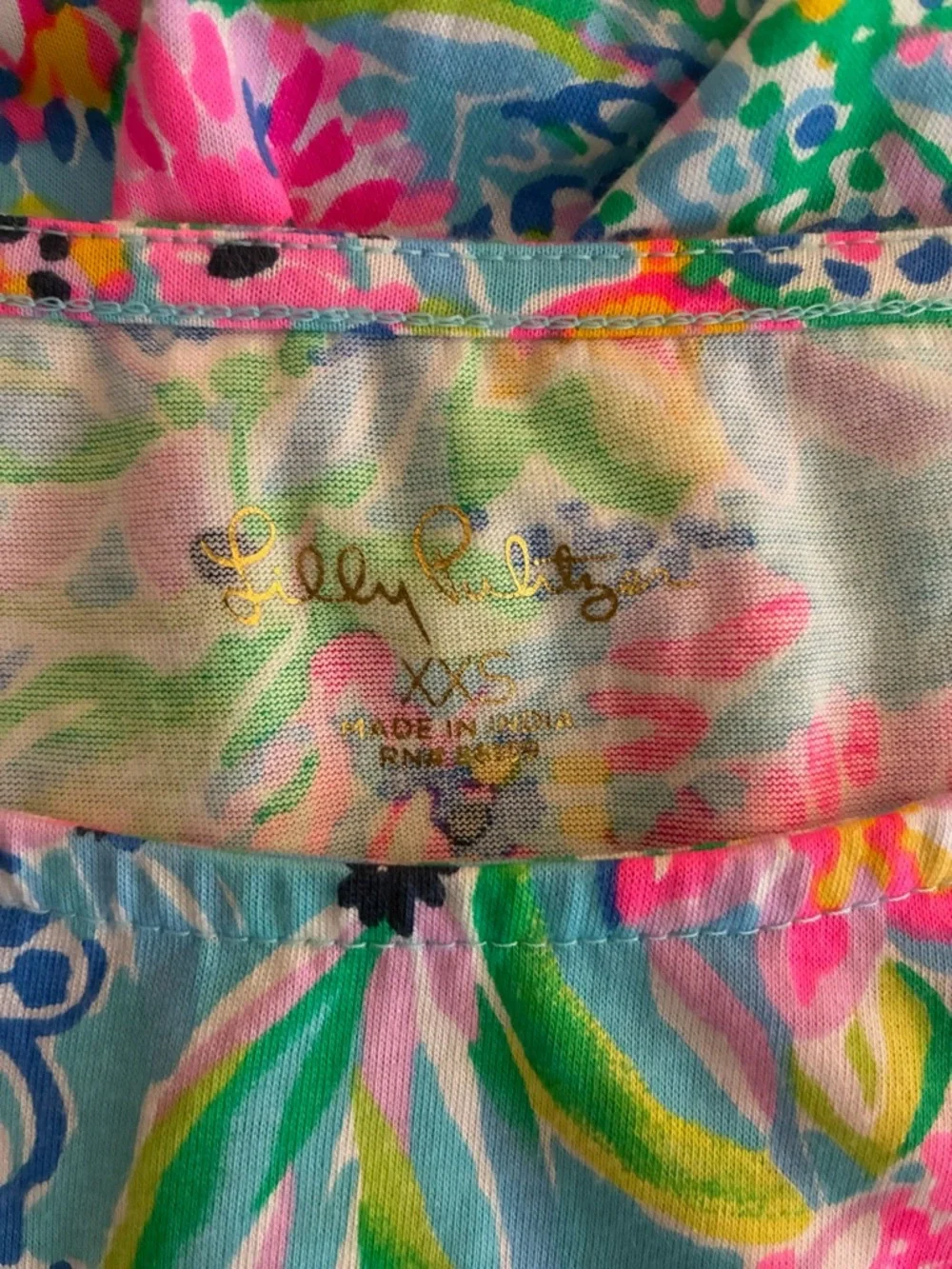 Lilly Pulitzer Floral Long Sleeve Dress AdultXXS Kids 12-16 Pink Vacation NWOT